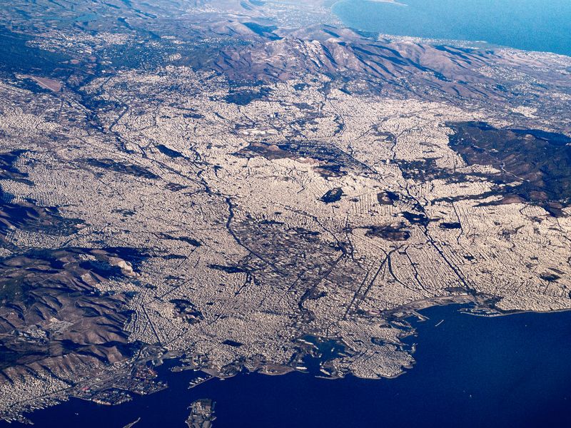 Athens from the air